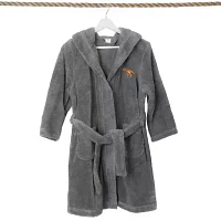 Linum Home Textiles Plush Dino Little & Big Boys Long Sleeve Bathrobe