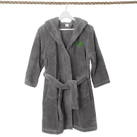 Linum Home Textiles Plush Turtle Little & Big Boys Long Sleeve Bathrobe