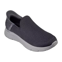 Skechers Mens Go Walk Flex No Hands Free Slip-Ins Slip-On Walking Shoes Extra Wide Width