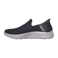 Skechers Mens Go Walk Flex No Hands Free Slip-Ins Slip-On Walking Shoes Extra Wide Width