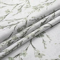Regal Home Ayden Blossom Grommet Top Energy Saving Blackout Single Curtain Panel