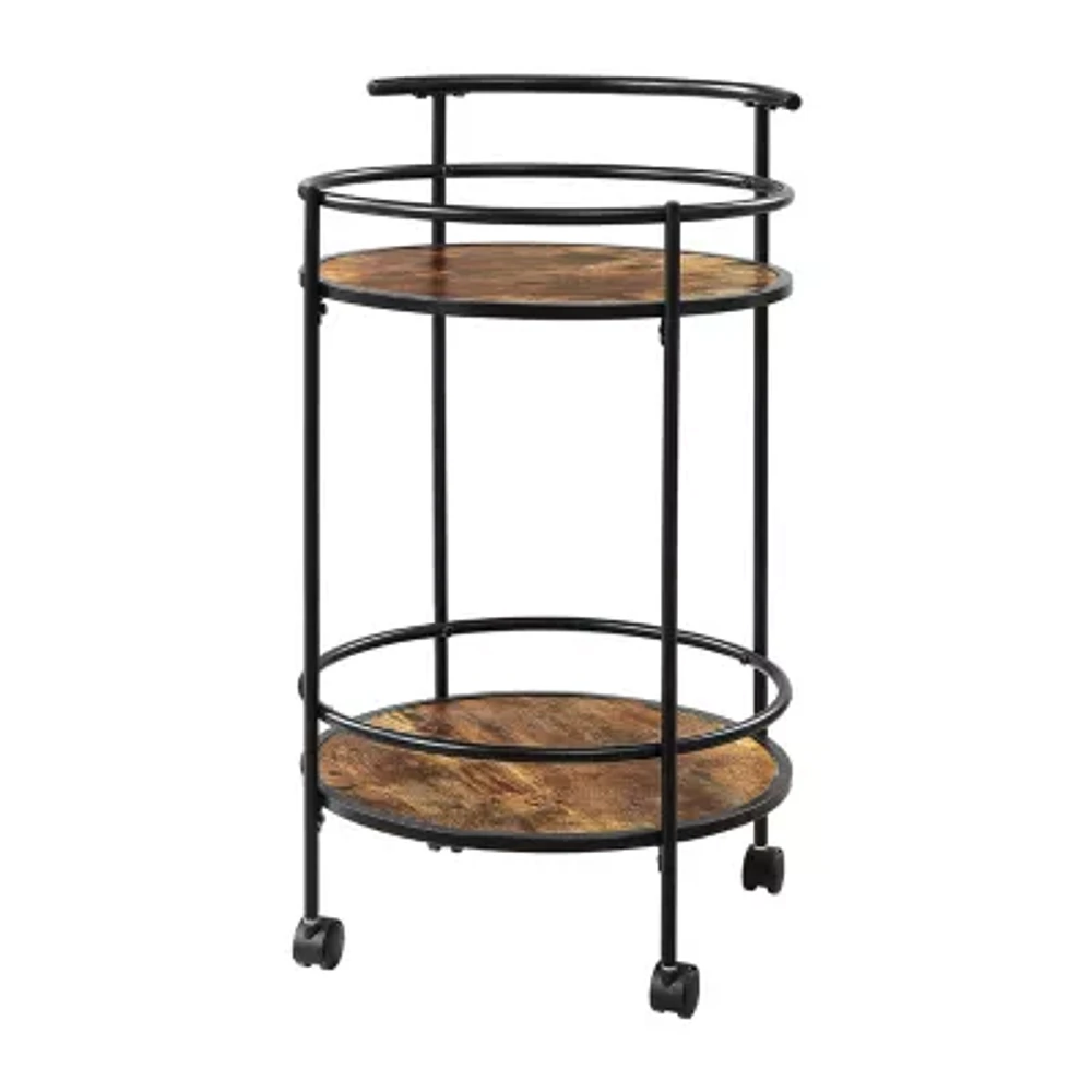 Charlie Engineered Wood Kitchen Cart