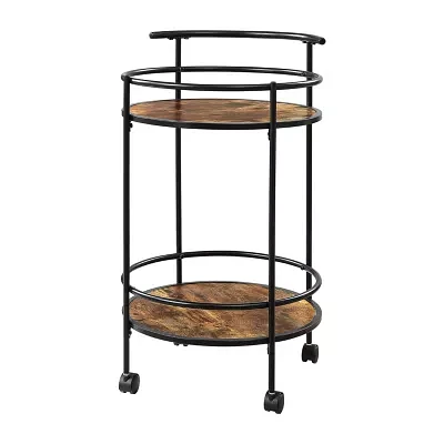 Charlie Engineered Wood Kitchen Cart