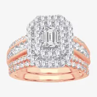 Signature By Modern Bride 2 CT.T.W. Lab-Grown (H-I / SI1-SI2) Diamond Engagement Ring 10K or 14K Gold