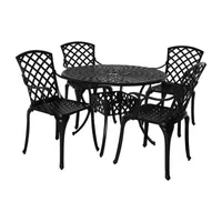 5-pc. Weather Resistant Round Dining Set