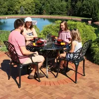 5-pc. Weather Resistant Round Dining Set