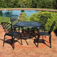 5-pc. Weather Resistant Round Dining Set