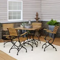 Contemporary 5-pc. Patio Dining Set Weather Resistant