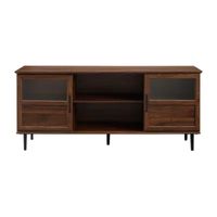 Glass And Wood Tv Stand