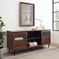 Glass And Wood Tv Stand