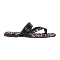 Olivia Miller Womens Keilani Flat Sandals