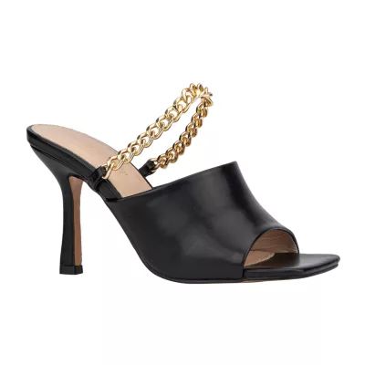 Olivia Miller Womens Nelly Heeled Sandals