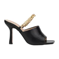 Olivia Miller Womens Nelly Heeled Sandals