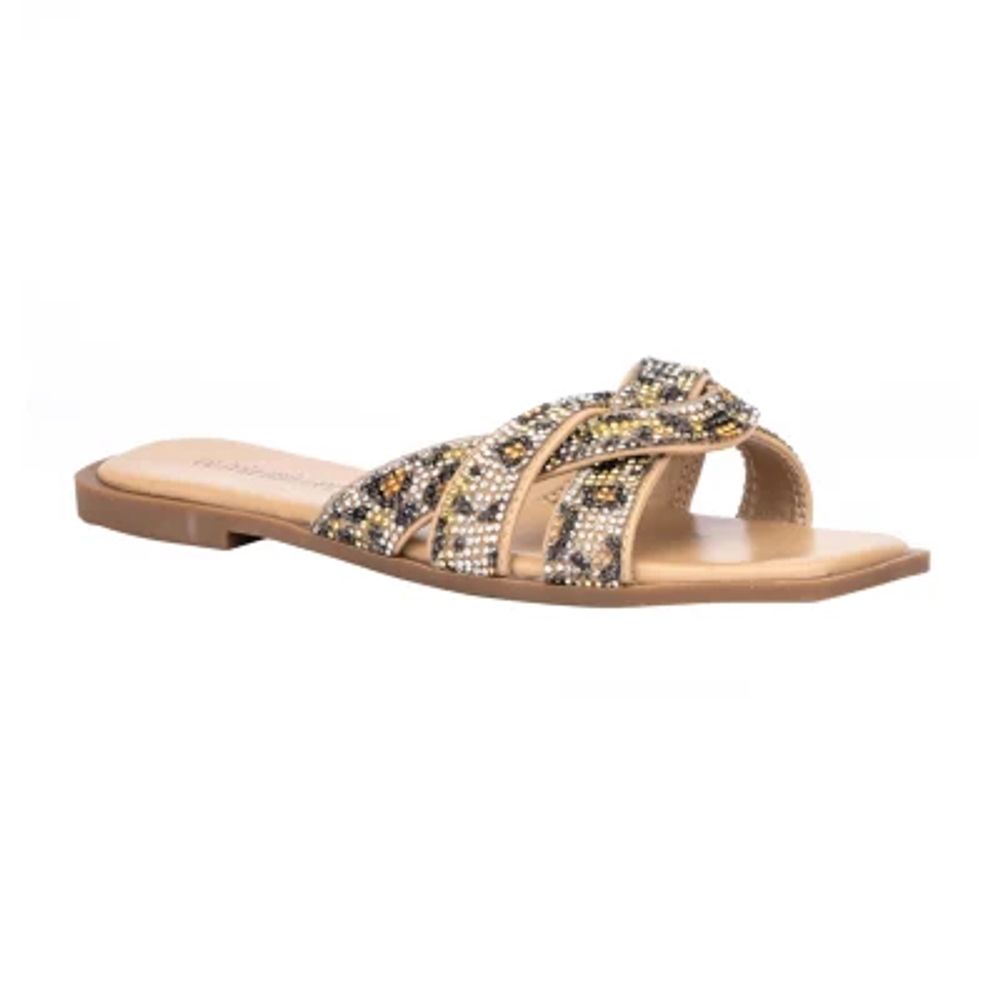 Olivia Miller Womens Marianne Flat Sandals