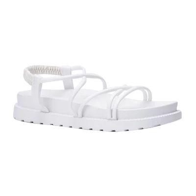 Olivia Miller Venus Womens Footbed Sandals