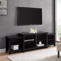80 In Simple Tiered Top Tv Stand