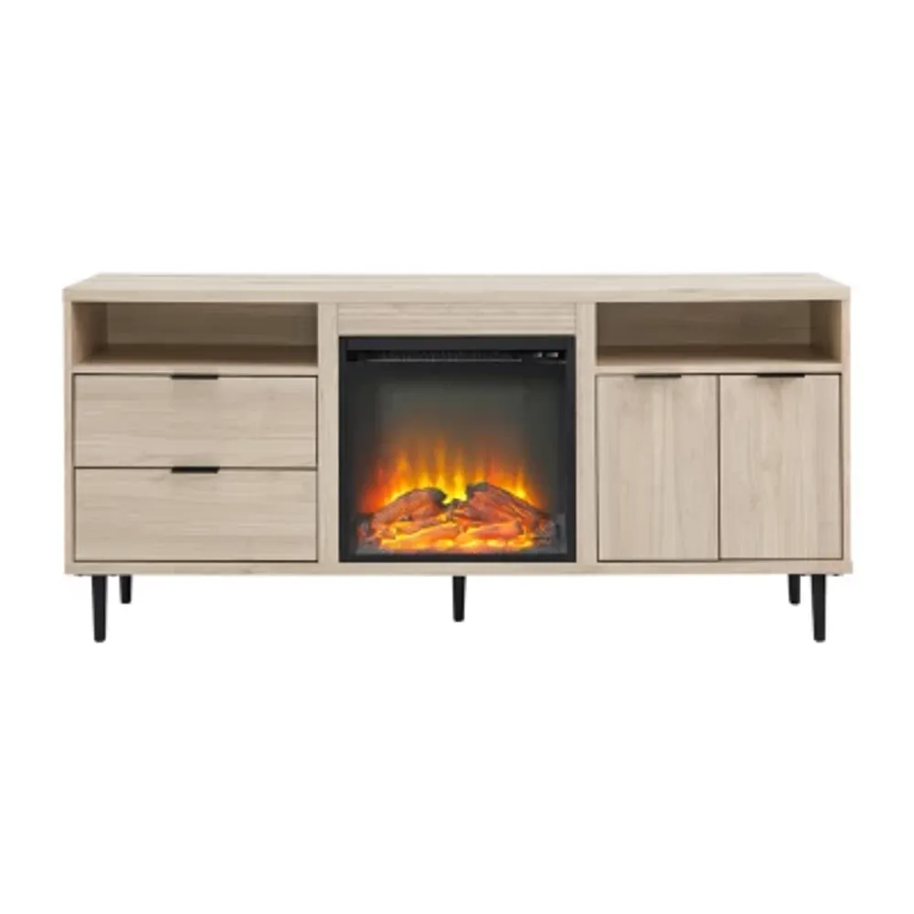 Modern Tv Stand With Fireplace