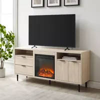 Modern Tv Stand With Fireplace