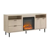 Modern Tv Stand With Fireplace