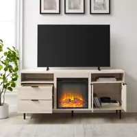 Modern Tv Stand With Fireplace