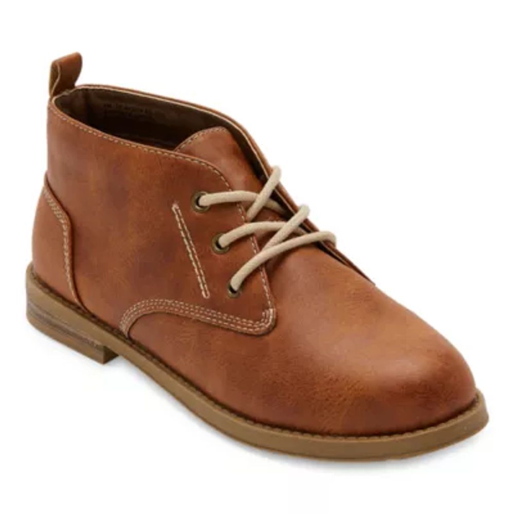 Thereabouts Little & Big  Boys Mason Flat Heel Chukka Boots