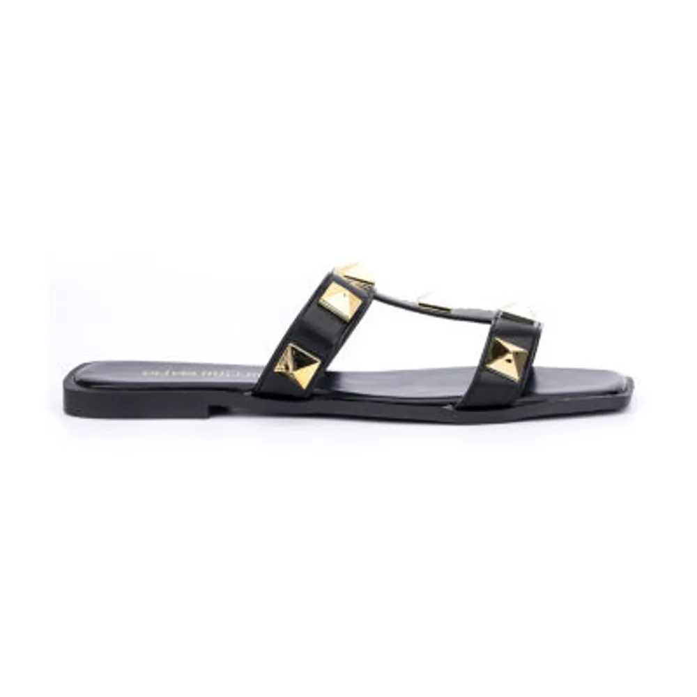 Olivia Miller Womens Zoey Flat Sandals