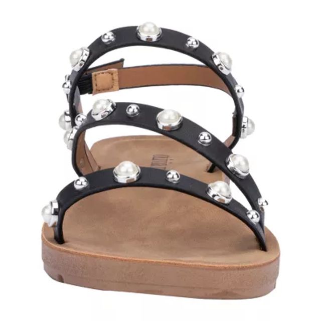 Olivia Miller Womens Perla Flat Sandals