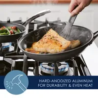 Rachael Ray Cook + Create Hard Anodized 2-pc. Non-Stick Skillet