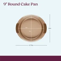 Anolon Advanced Bronze 9" Round Non-Stick Cake Pan