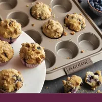 Anolon Advanced 12-Cup Covered Non-Stick Muffin Pan