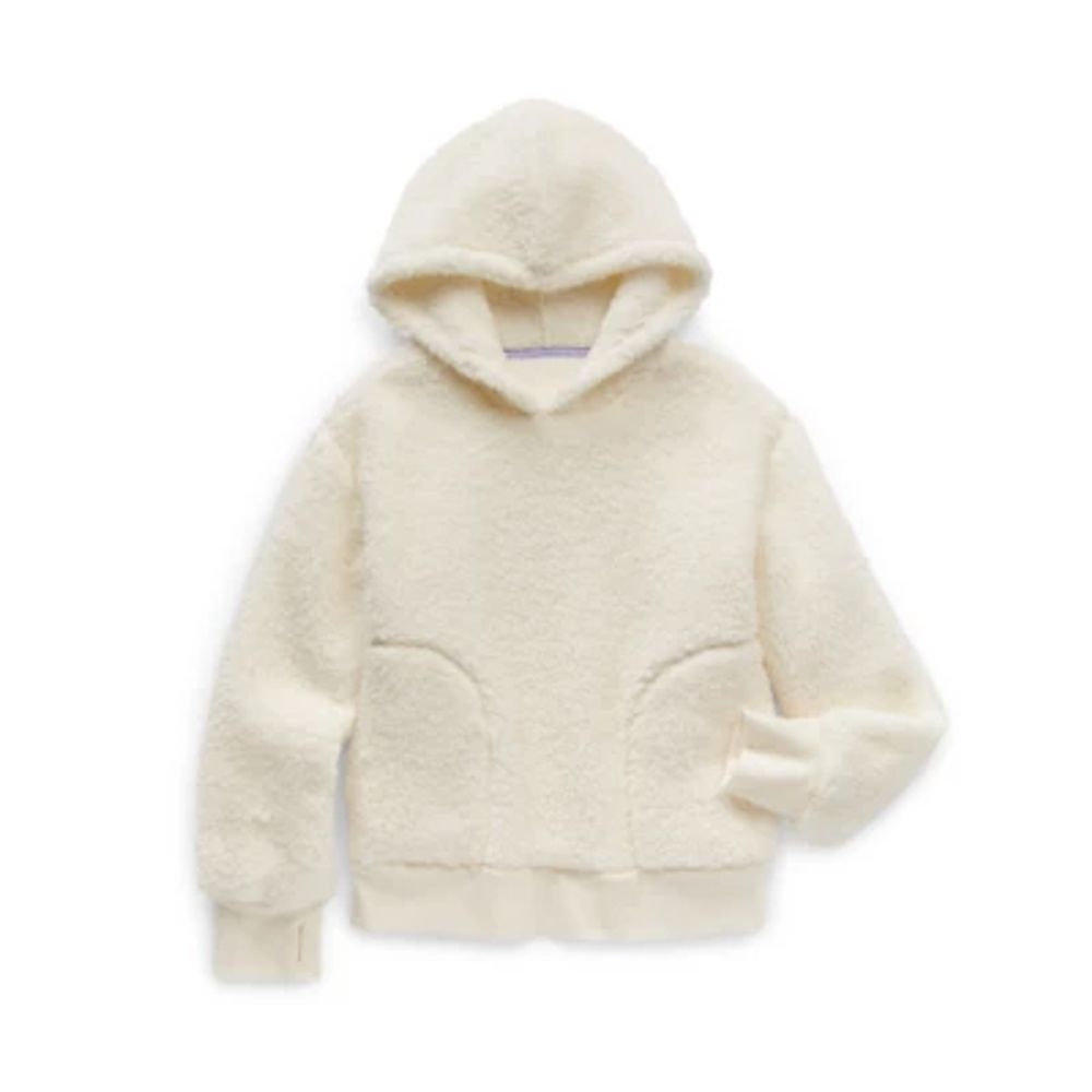 Xersion Little & Big Girls Sherpa Fleece Hoodie