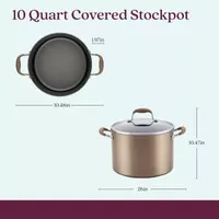 Anolon Advanced Home Hard Anodized 10-qt. Non-Stick Stockpot with Lid