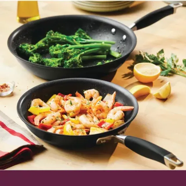 Anolon Advanced Home Ultimate Hard Anodized 12 Frying Pan with Lid -  JCPenney