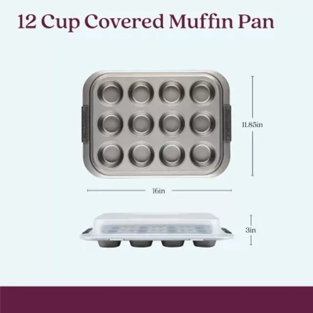 Rachael Ray Yum-o Nonstick 12 Cup Muffin & Cake Pan oven Lovin
