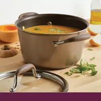 Anolon Advanced Home Hard Anodized 4.5-qt. Sauce Pan with Lid