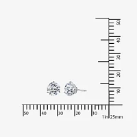 DiamonArt® Cubic Zirconia 4 CT. T.W. Stud Earrings