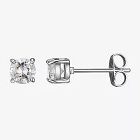 DiamonArt® White Cubic Zirconia Sterling Silver 2-pc. Jewelry Set