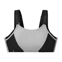 Glamorise Magiclift® Double Layer Custom Control High Support Seamless Full Coverage Unlined Wireless Sports Bra 1166