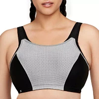 Glamorise Magiclift® Double Layer Custom Control High Support Seamless Full Coverage Unlined Wireless Sports Bra 1166