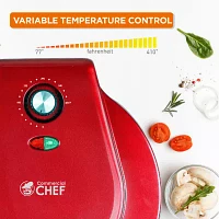 Commercial Chef 12.5 Inch Pizza/Quesadilla Maker