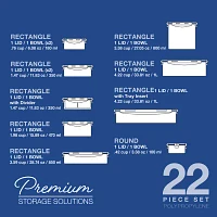 Lock & Lock 22-pc. Food Container