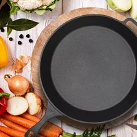 Commercial Chef 15 Inch Cast Iron Skillet