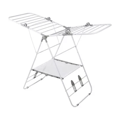 Honey Can Do White Large Expandable Wing Drying Rack