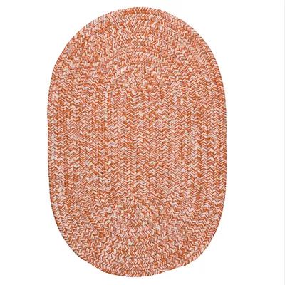 Colonial Mills Biscayne Tweed Braided Reversible Indoor Outdoor Oval Accent Rug