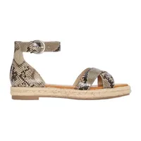 a.n.a Womens Blaze Ankle Strap Flat Sandals