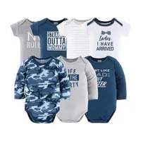 The Peanutshell 0-3m Blue Camo Baby Boys 23-pc. Baby Clothing Set