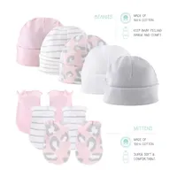 The Peanutshell 0-3m Pink Ditsy Baby Girls 23-pc. Baby Clothing Set