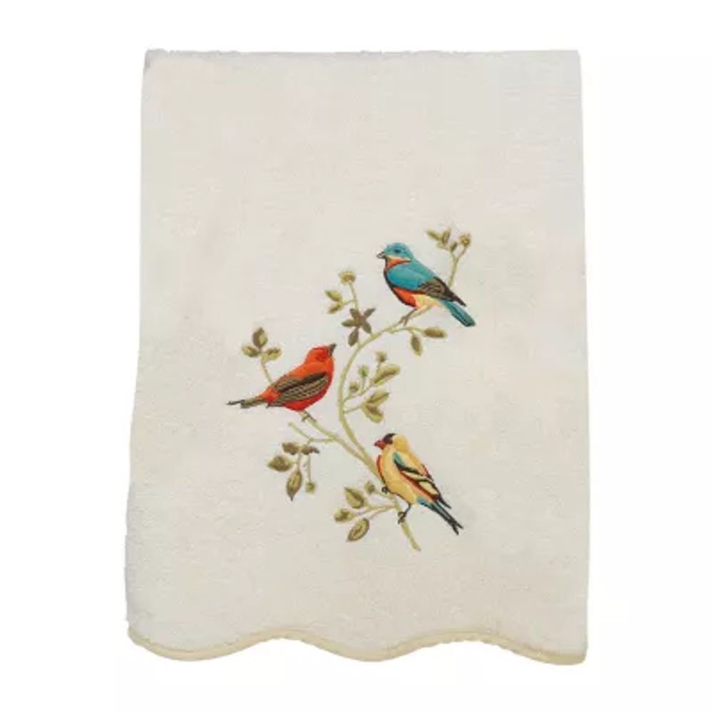 Avanti Premier Songbirds Floral Bath Towel Collection