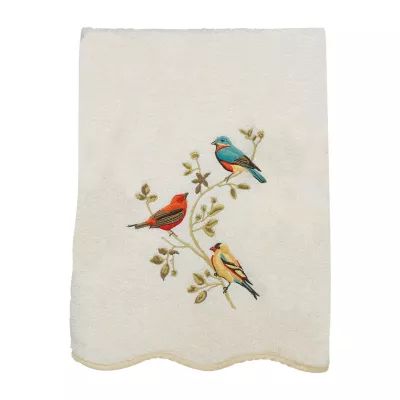 Avanti Premier Songbirds Floral Bath Towel Collection