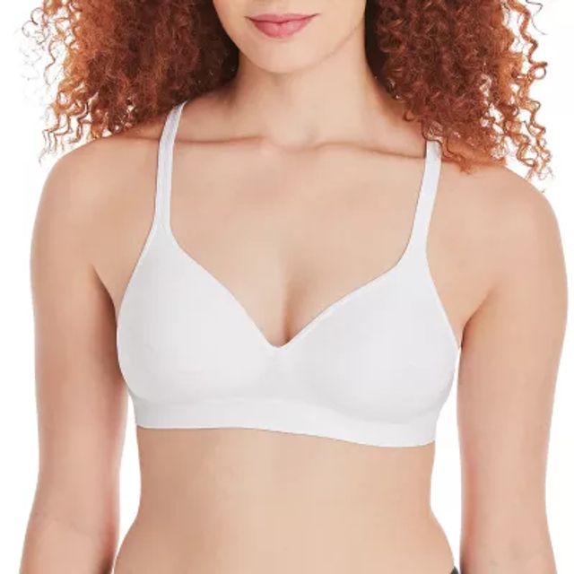 Hanes Silky Smooth Comfort Underwire Full Coverage Bra-Hu30, Color